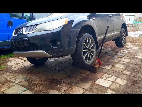 Видео: Вибрация при разгоне. Отвалился кардан. Замена Кардана Мицубиси Аутлендер ХЛ 3401А022 Шрус Кардана.