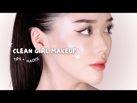 Видео: СЕКРЕТЫ ИДЕАЛЬНОГО МАКИЯЖА | Clean Girl Makeup