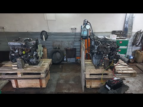 Видео: Махнём не глядя.ДВС 602940 на 662935 rexton.2.9 ТD.На Т1