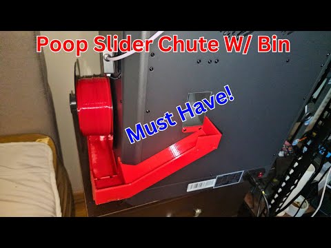 Видео: Желоб для фекалий Elegoo Centauri Carbon MUST HAVE MOD!