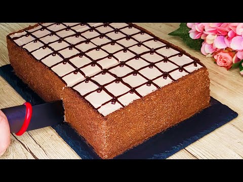 Видео: Быстро и легко! Идеальный торт, который вам сразу понравится! Легкий рецепт!