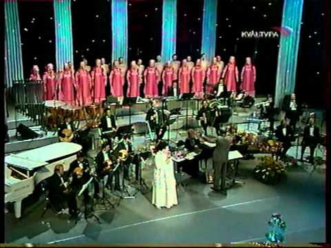Видео: Людмила Зыкина "Ленок" в сопровождении хора Н. Кутузова