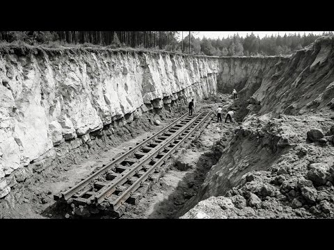 Видео: ДРЕВНЕЙШИЕ Металлически Рельсы ВРОСШИЕ В ВАЛУН были найдены при раскопке карьера
