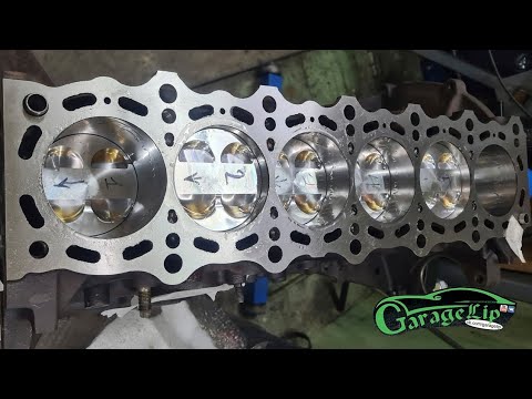 Видео: 1JZ-GTE TT Сборка ШПГ Toyota Soarer