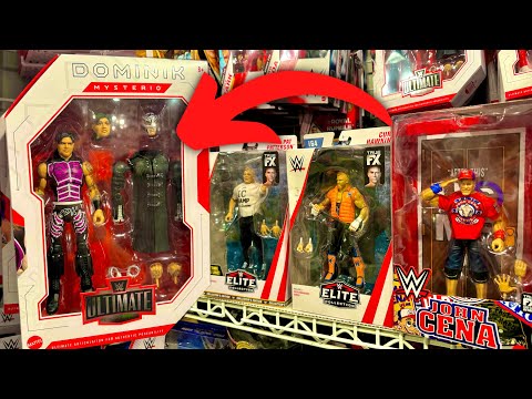 Видео: УДИВИТЕЛЬНЫЕ НАХОДКИ в охоте за фигурками WWE!
