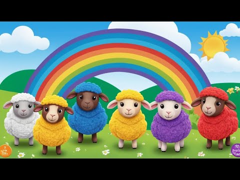 Видео: Колеса радуги вращаются и вращаются 🌈🚌