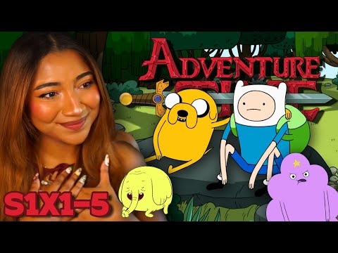 Видео: МОЙ ПЕРВЫЙ РАЗ СМОТРЕЛ **ВРЕМЯ ПРИКЛЮЧЕНИЙ** - С1x1-5