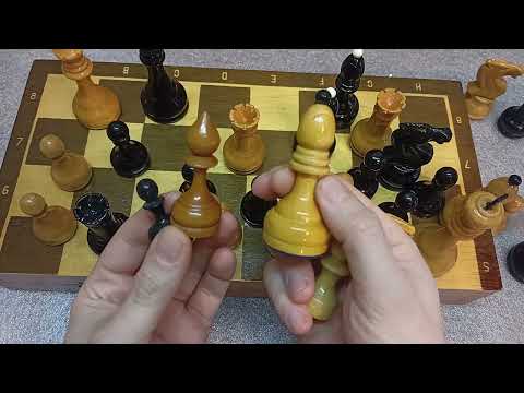 Видео: Шахматы 60х годов утяжелённые