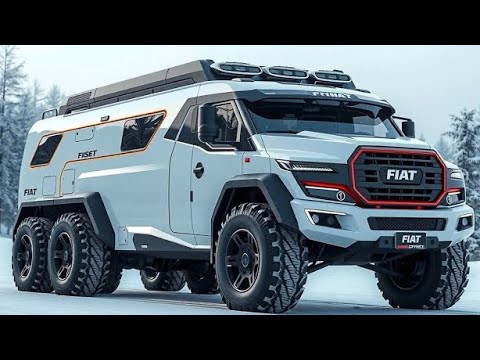 Видео: Fiat Arctic Beast 6x6 – лучший внедорожный кемпер для экспедиций