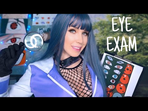 Видео: АСМР 💙 ХИНАТА ОСМОТРИТ ТВОЙ ШАРИНГАН 👀 Осмотр Глаз | ASMR EYE EXAM [+Sub]