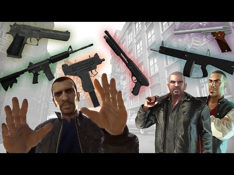 Видео: ЛУЧШЕЕ ОРУЖИЕ В GTA 4