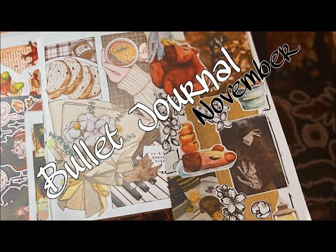 Видео: BULLET JOURNAL || НОЯБРЬ 🐈‍⬛🦇🍄