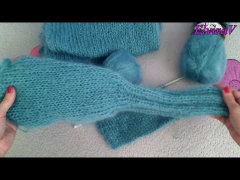 Видео: Пряжа Alize Mohair Classic/Обзор/Что вяжу сейчас