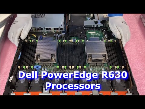 Видео: Сервер Dell PowerEdge серии R630 | Процессоры Intel | Разъём LGA2011-3 | Опции | Как установить
