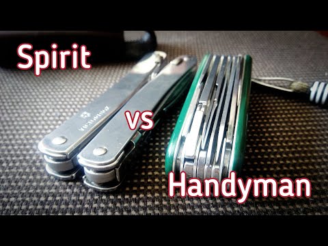 Видео: Victorinox SwissTool Spirit 3.0227.L Обзор, сравнение, идеи