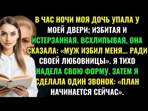 Видео: ЧАС НОЧИ. ДОЧЬ УПАЛА У МОЕЙ ДВЕРИ, ИЗБИТАЯ И СЛОМЛЕННАЯ… ШОКИРУЮЩАЯ ИСТОРИЯ ЖИЗНИ