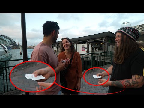 Видео: Я показывал людям уличную магию, и они были в восторге. День 37.