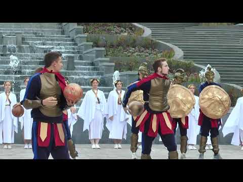 Видео: Театралізована хода грецьких товариств на фестивалі "Мега Йорти - 2021"