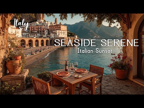 Видео: Italian Sunset Magic ~ Расслабляющая музыка побережья Амальфи и романтический фортепиано-гитара