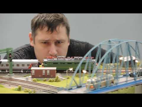 Видео: Выставка Железнодорожная модель ВДНХ павильон 53 ГОН 20221022