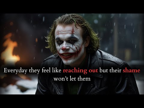 Видео: Каждый день им хочется протянуть руку помощи, но стыд не позволяет им этого сделать. Речь Джокера