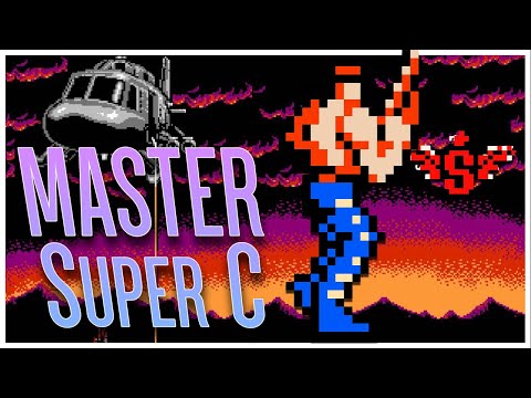 Видео: Полное прохождение Super C NES — полный комментарий к игре