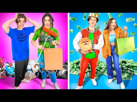 Видео: Бедная Пара vs Богатая Пара | Как Влюбить В Себя Богатую Девушку