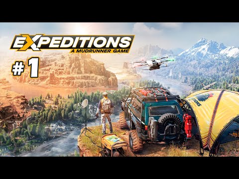 Видео: ЗАПИСЬ СТРИМА ► Expeditions: A MudRunner Game #1