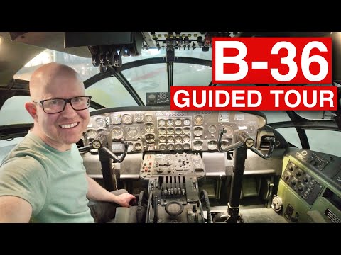 Видео: Экскурсия по ДЕСЯТИДВИГАТЕЛЯМ Convair B-36 Peacemaker!