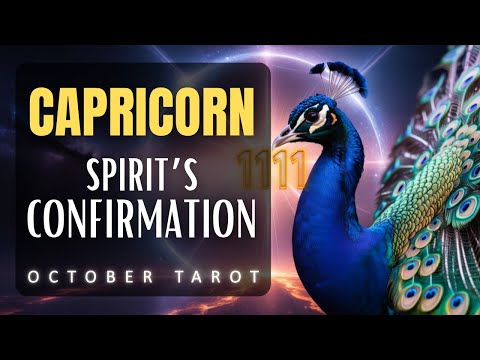 Видео: КОЗЕРОГ: ЦИКЛ ЗАВЕРШАЕТСЯ! 🌌 1111 — ваш космический сигнал | Гадание на Таро на октябрь