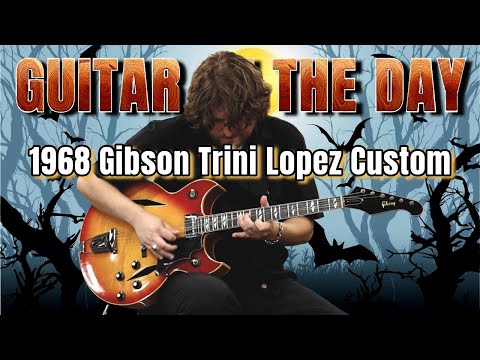 Видео: Gibson Trini Lopez Custom 1968 года | Гитара дня