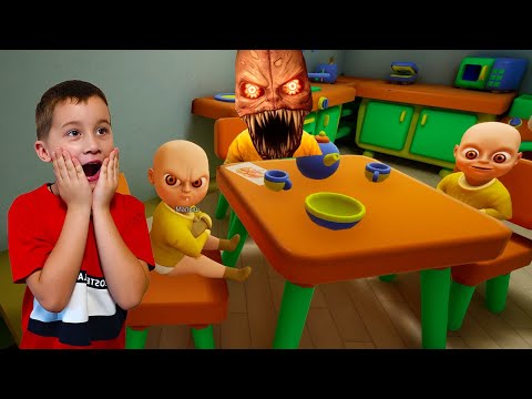 Видео: ДЕТСКИЙ САД МАЛЫШ В ЖЕЛТОМ - The Baby in Yellow 1 ЧАСТЬ