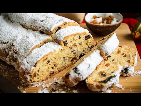 Видео: Штолен  с марципаном, на закваске. Лучший рецепт