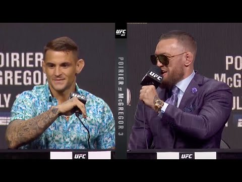 Видео: UFC 264: Порье vs МакГрегор 3 - Пресс конференция