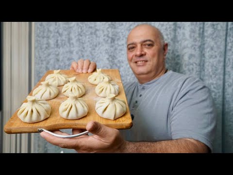 Видео: ХИНКАЛИ — Так готовят в горах Грузии!