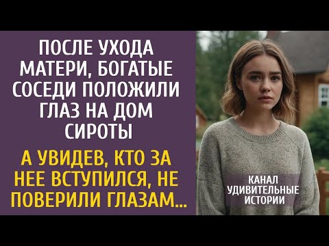 Видео: После ухода матери, богатые соседи положили глаз на дом сироты… А увидев, кто за нее вступился…