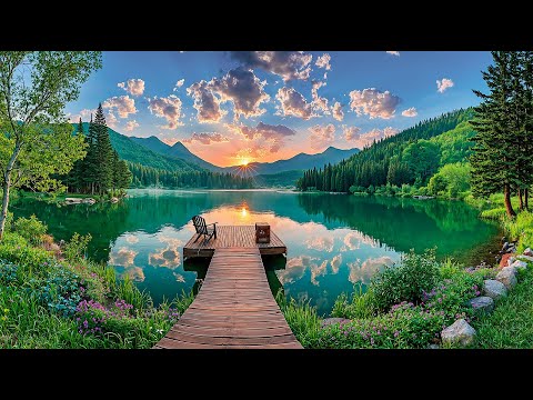 Видео: Прекрасная Расслабляющая Музыка 🌿 Исцеляющая Музыка с Спокойным Фортепиано, Снятие Стресса и...