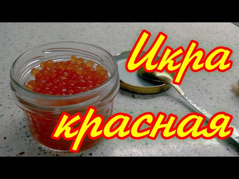 Видео: Как просто очистить от пленок и засолить икру из замороженной горбуши или гольца