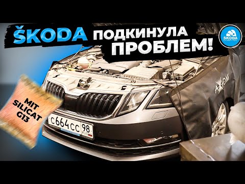 Видео: Опасно! Силикагель в расширительном бачке SKODA и антифриз G13