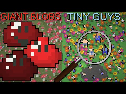 Видео: Королевство максимального размера против самого маленького королевства! - WorldBox