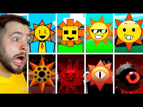 Видео: 🌞 СОЛНЦЕ СПРУНКИ из ВСЕХ МОДОВ Incredibox Sprunki 🔥
