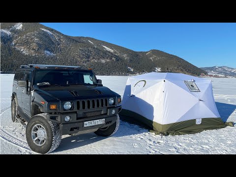 Видео: УРАЛЗОНТ 3М на 3М !!! ЛУЧШАЯ ЗИМНЯЯ ПАЛАТКА КУБ!?