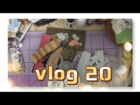 Видео: #20 Скрап і життя. Нові пудри. Процес новорічних листівок. Ножі для вирубки.