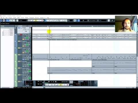 Видео: Как синхронизировать wave дорожку с темпом проекта в Cubase 5.  (замедлить/ускорить)