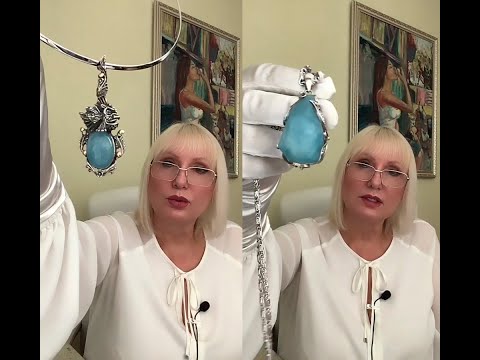 Видео: Аквамарин и лазурит - мистические и красивые