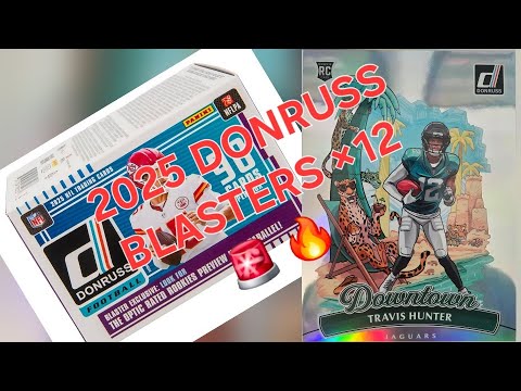 Видео: Футбольные бластеры Donruss Holiday 2025 ×12 🚨 🔥 🤯 - Ищу центр города #Donruss #центр города