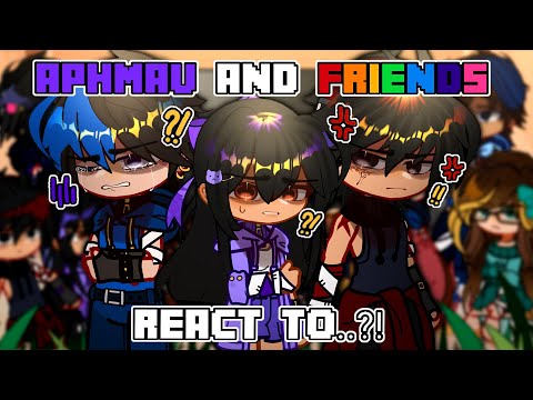 Видео: 🌈Aphmau и друзья реагируют на себя⁉️// Aphmau SMP AUs // Реакция Gacha Club // RUSHED