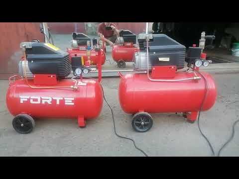 Видео: Компрессоры Forte FL-50 ,тестирование компрессоров разных поколений. Какой компрессор лучше