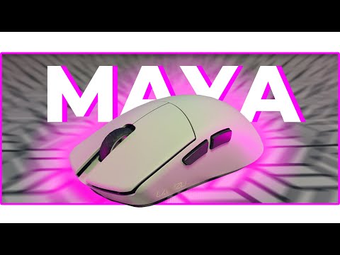 Видео: 🖱️ НОВЫЙ ХИТ 2024! 45г + ТОП начинка! БЕСПРОВОДНАЯ игровая мышь Lamzu MAYA обзор