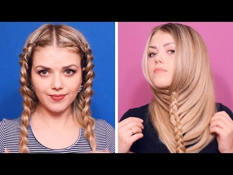 Видео: 18 Простых и красивых причесок на каждый день / 18 COOL HAIRSTYLES TO MAKE UNDER A MINUTE